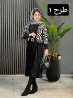 سارافون و کت مخمل طلا کد 1694