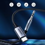 کابل تبدیل USB-C به جک 3.5mm یوگرین مدل CM450-20192 طول 1 متر