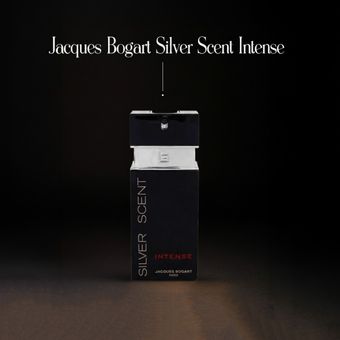 ادکلن سیلور سنت جکوز بوگارت اینتنس 100 میل اورجینال  Jacques Bogart Silver Scent Intense
