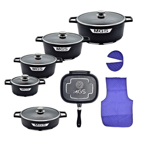 سرویس پخت و پز 15 پارچه ام جی اس مدل جرمنی C