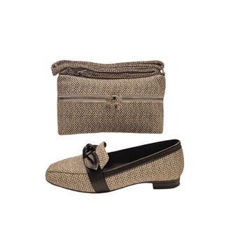 ست کیف و کفش زنانه مدل کنفی