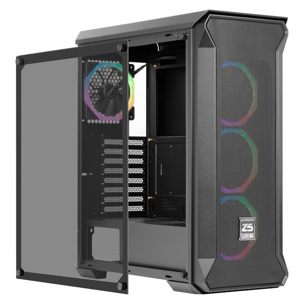 قاب کیس کامپیوتر گرین مدل Surena z5