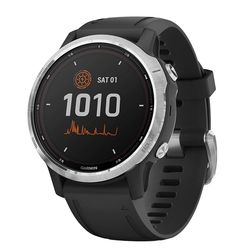 ساعت هوشمند 42 میلی متری گارمین و مدل FENIX 6S Solar با بند سیلیکونی