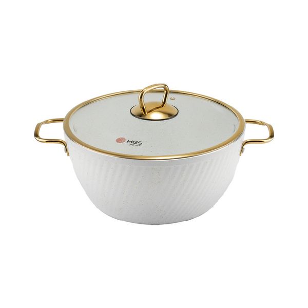 سرویس قابلمه و تابه گرانیت 16 پارچه ام جی اس مدل ماینز