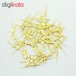 گیره لوستر طرح پاپیون مدل nik کد 9821 بسته 200 عددی