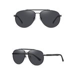 عینک آفتابی مردانه خلبانی آلبرت وگ مدل 6315C21-P11y