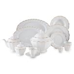 سرویس غذا خوری 103 پارچه چینی زرین سری نئو کلاسیک مدل نارسیس درجه یک