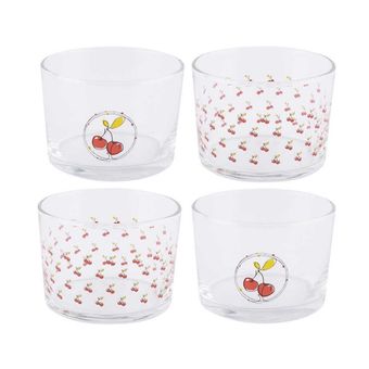 پیاله تانتی تونی مدل Cherry بسته 4 عددی