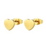 گوشواره زنانه طرح قلب کد E0001*813