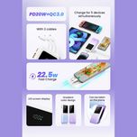 پاوربانک یوسمز مدل CD193 ظرفیت 10000 میلی آمپر