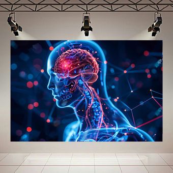 پوستر طرح آناتومی مدل تکنولوژی کد AR303158