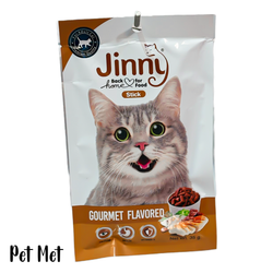تشویقی گربه جینی Jinny مدل گورمت Gourmet وزن 35 گرم