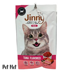 تشویقی گربه جینی Jinny با طعم ماهی تن وزن 35 گرم