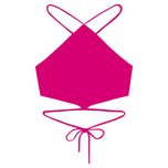 کراپتاپ زنانه مدل پشت گره ای