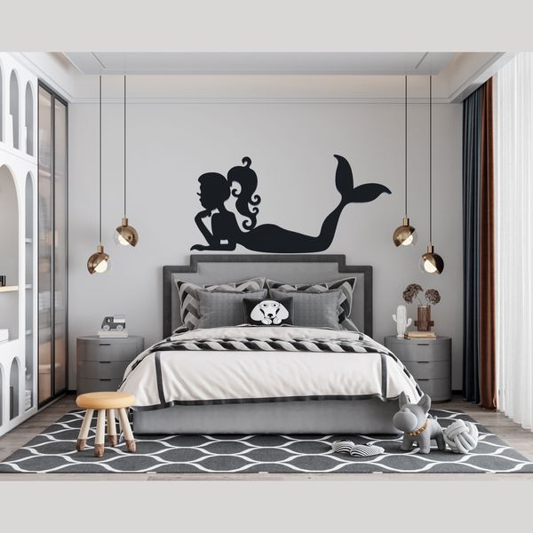 استیکر آرتافرین مدل پری دریایی B