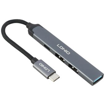 هاب 4 پورت USB-C الدینیو مدل DS-34C