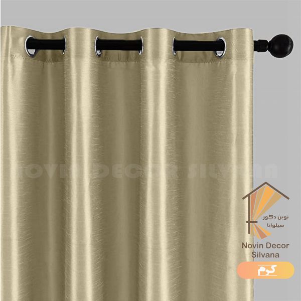 پرده نوین دکور سیلوانا مدل ساتن 3 سایز 300 × 280 سانتی متر