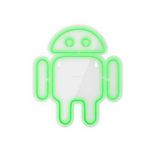 چراغ نئونی دیواری آرن تیم طرح لوگو اندورید