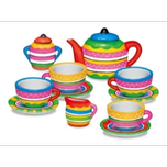 ست چایخوری سرامیکی با رنگامیزی اختصاصی شما – خلق اثر هنری شخصی!