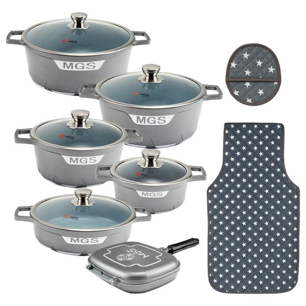 سرویس پخت و پز 15 پارچه ام جی اس مدل جرمنی C