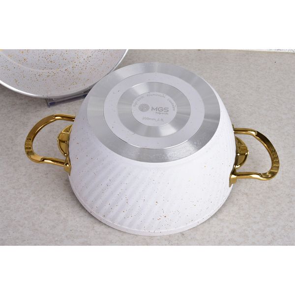 سرویس پخت و پز 10 پارچه ام جی اس مدل فورج ماربل