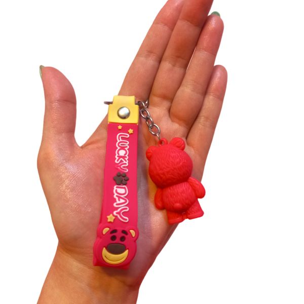 جاکلیدی مدل خرسی سیلیکونی