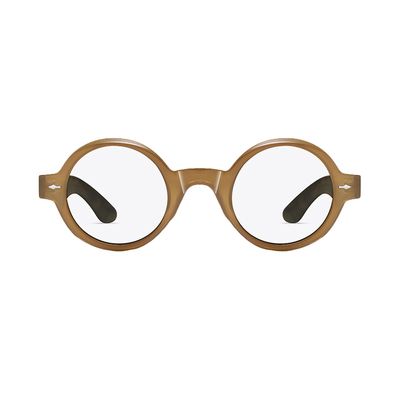 فریم عینک طبی گرد مدل S31108-C3-1 Acetate مناسب برای صورت گرد