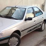 برچسب بدنه خودرو طرح TURBO LUX مناسب برای پژو 405