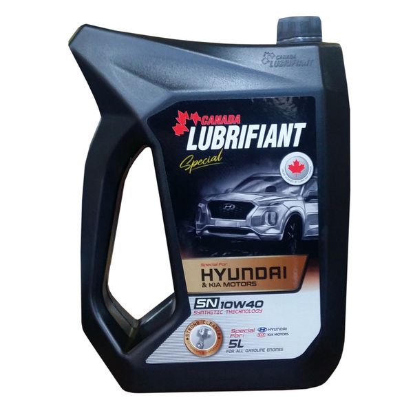 روغن موتور لوبریفنت کانادا مدل اسپیشیال 10W40 SN  HYUNDAI &amp; KIA حجم 5 لیتر