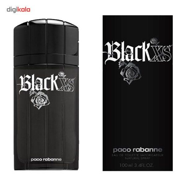 تستر ادو تویلت مردانه پاکو رابان مدل Black XS حجم 100 میلی لیتر