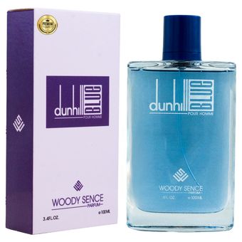 ادوپرفیوم مردانه وودی سنس مدل دانهیل بلو با رایحه خنک حجم 100 میلی لیتر
