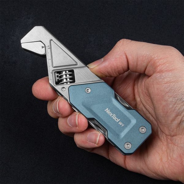 ابزار چندکاره سفری نکس تول مدل Light Wrench W2 به همراه سری پیچ گوشتی