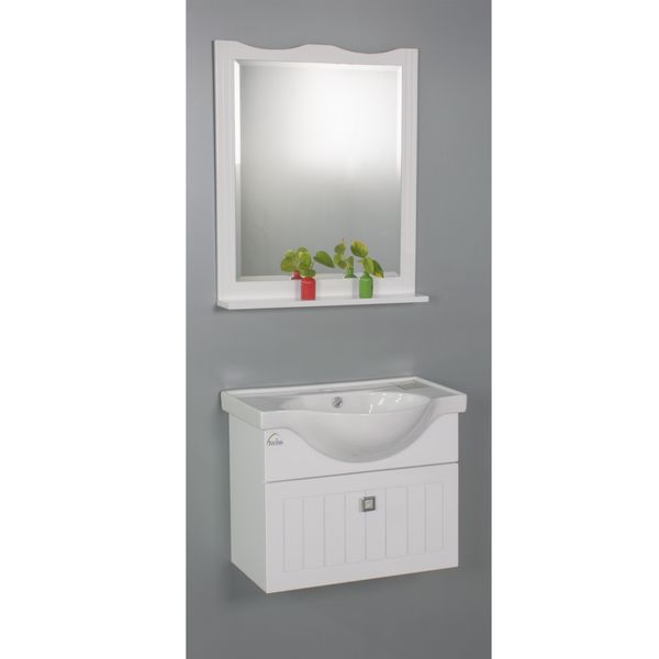 ست کابینت و روشویی توییس مدل tws 1010  به همراه آینه