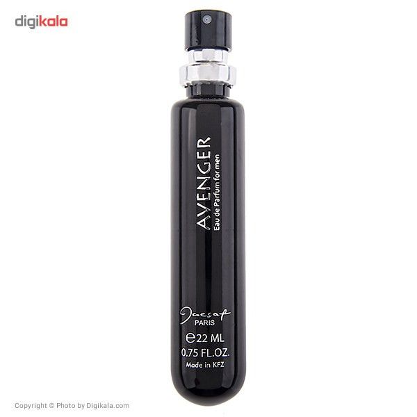 عطر جیبی مردانه ژک ساف مدل اونجر Avenger حجم 22 میلی لیتر