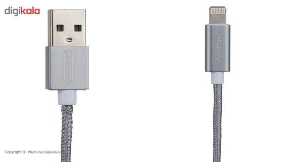 کابل تبدیل USB به لایتنینگ/microUSB یونیتک مدل Y-C4023GD طول 1.5 متر
