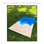 زیر انداز سفری تادو طرح چشم مدل ZR12