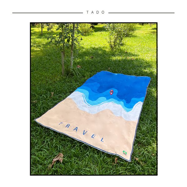 زیر انداز سفری تادو طرح چشم مدل ZR12