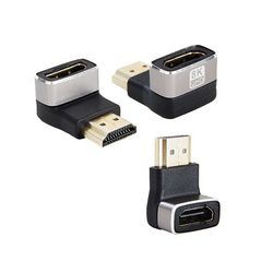تبدیل HDMI نر به HDMI ماده 90 درجه کی نت مدل K-AHDMF021