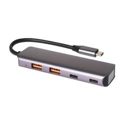 هاب 4 پورت Type-C کی نت مدل K-HUCMHC321