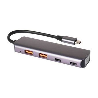 هاب 4 پورت Type-C کی نت مدل K-HUCMHC321