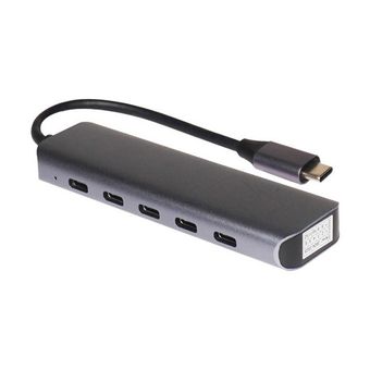 هاب 5 پورت Type-C کی نت مدل K-HUCMHC322