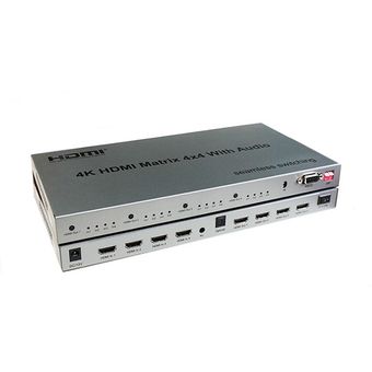 ماتریکس HDMI 4×4 کی نت مدل K-MAHD1344 با ریموت کنترل