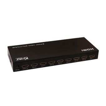 اسپلیتر 8 پورت HDMI کی نت مدل K-SPHD1408 با رزولوشن 4K