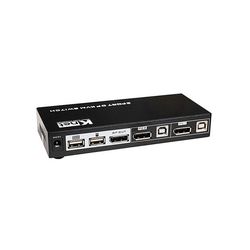 کی وی ام سوئیچ 2 پورت DisplayPort اتوماتیک همراه کابل کی نت مدل K-SWDPK402