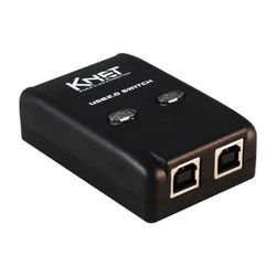 سوئیچ 2 پورت USB اتوماتیک کی نت مدل K-SWUSBA02