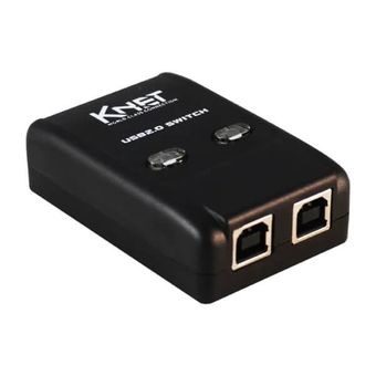 سوئیچ 2 پورت USB اتوماتیک کی نت مدل K-SWUSBA02