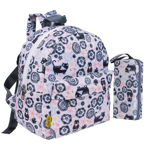 کوله پشتی مهد کودکی توریث مدل AA-2304 به همراه جامدادی