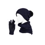 ست کلاه و شال گردن و دستکش زنانه مدل MDSS-CH5295