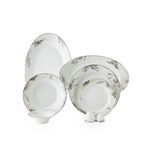 سرویس غذاخوری 35 پارچه چینی زرین ایران سری شهرزاد مدل کلودیا درجه عالی