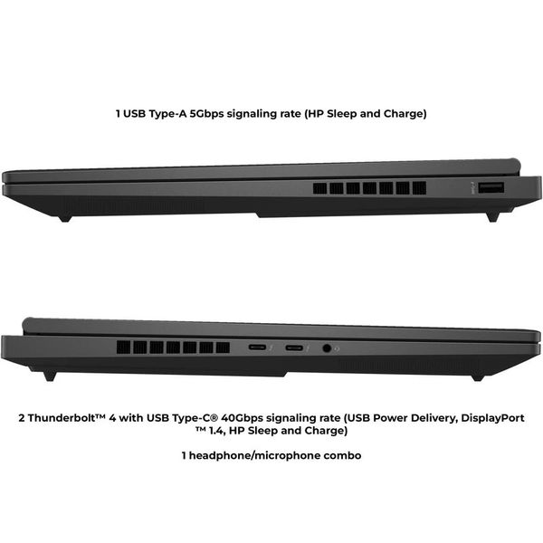 لپ تاپ 16.1 اینچی اچ‌ پی مدل Omen Gaming 16-WF0083DX-i7 14650HX-32GB DDR5-1TB SSD-RTX4060-FHD-W